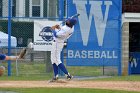 Baseball vs CGA  Wheaton College Baseball vs Coast Guard Academy during game two of the NEWMAC semi-finals playoffs. - (Photo by Keith Nordstrom) : Wheaton, baseball, NEWMAC